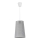Duolla - Hanglamp aan een koord SOUL 1xE27/40W/230V diameter 19,4 cm lichtgrijs