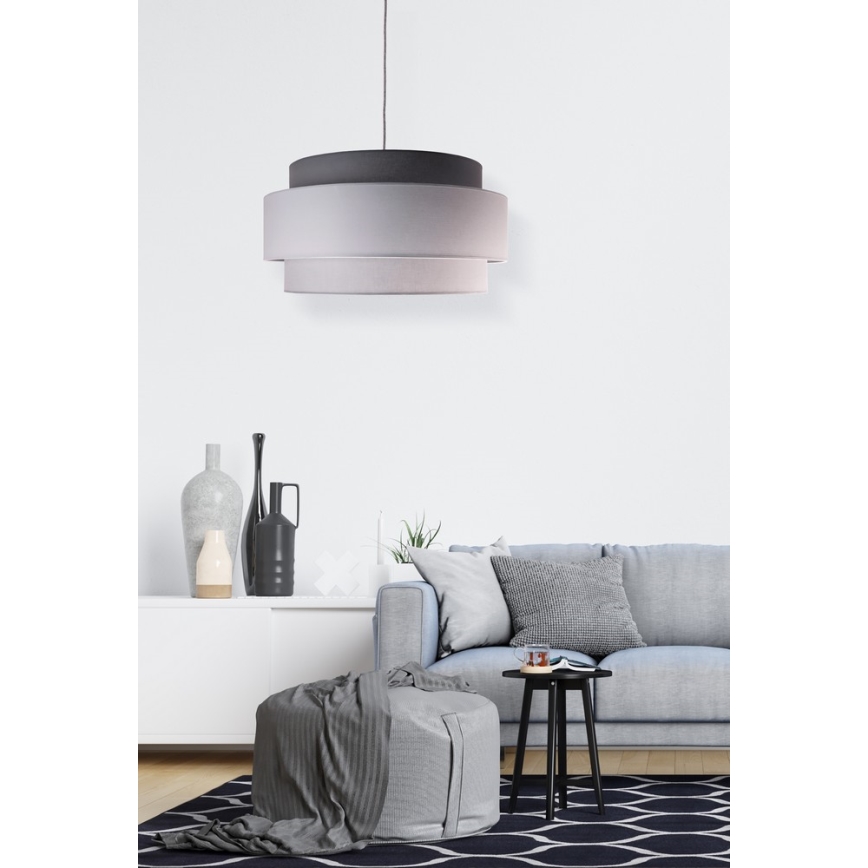 Duolla - Hanglamp aan een koord SPACE 1xE27/40W/230V diameter 50 cm