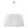 Duolla - Hanglamp aan een koord TENOR 1xE27/40W/230V diameter 60 cm wit/bladeren