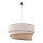 Duolla - Hanglamp aan een koord TRIO 1xE27/40W/230V diameter 45 cm beige/bruin