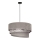 Duolla - Hanglamp aan een koord TRIO 1xE27/40W/230V diameter 45 cm grijs
