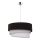Duolla - Hanglamp aan een koord TRIO 1xE27/40W/230V diameter 45 cm zwart/grijs/wit