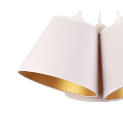 Duolla - Hanglamp aan een koord TWIGGY 3xE27/40W/230V diameter 60 cm wit