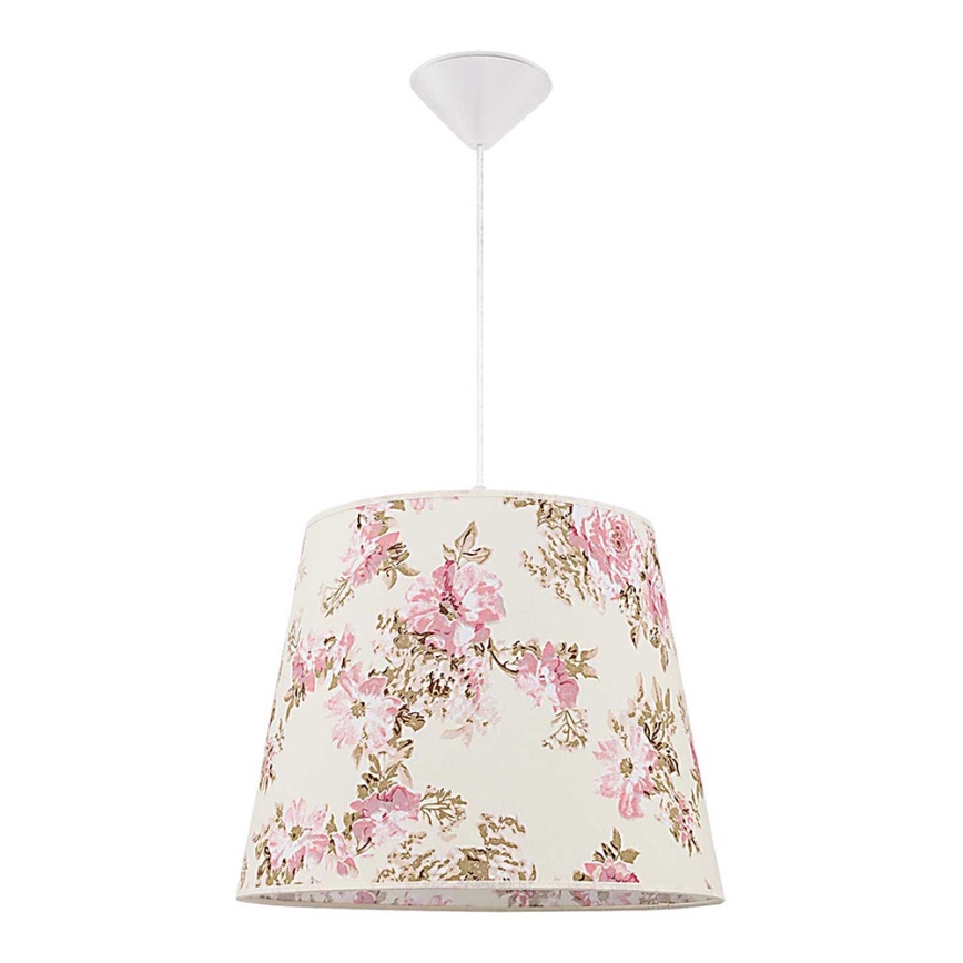 Duolla - Hanglamp aan een koord VIOLIN 1xE27/40W/230V diameter 38 cm roze