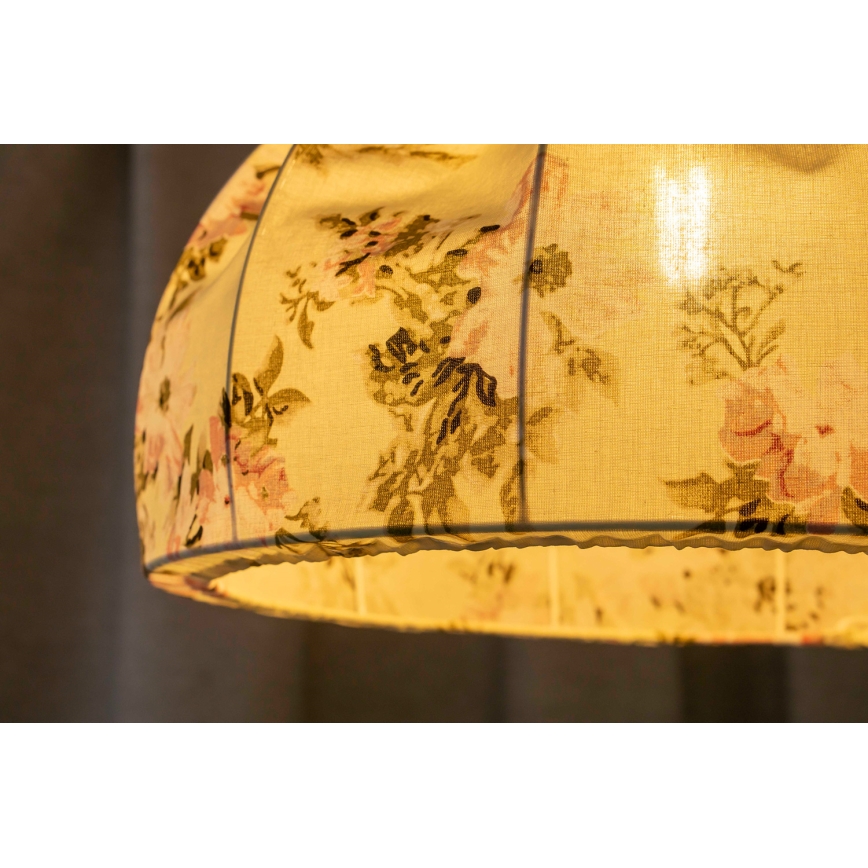 Duolla - Hanglamp aan een koord VIOLIN 1xE27/40W/230V diameter 38 cm roze