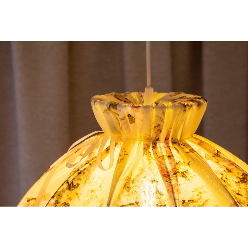 Duolla - Hanglamp aan een koord VIOLIN 1xE27/40W/230V diameter 38 cm roze