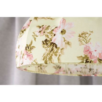 Duolla - Hanglamp aan een koord VIOLIN 1xE27/40W/230V diameter 38 cm roze