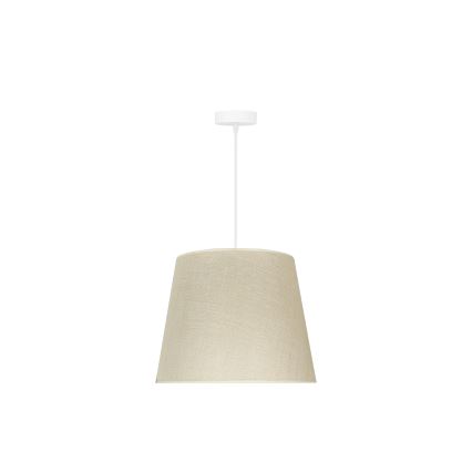 Duolla - Hanglamp aan een koord YUTE 1xE27/15W/230V diameter 38 cm grijs