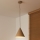 Duolla - Hanglamp aan kabel IRONLINE 1xG9/3W/230V Ø 25 cm beige