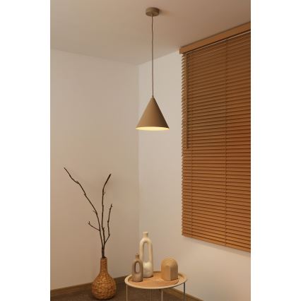 Duolla - Hanglamp aan kabel IRONLINE 1xG9/3W/230V Ø 25 cm beige