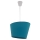 Duolla - Hanglamp aan koord REGGAE 1xE27/40W/230V turquoise