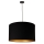 Duolla - Hanglamp aan koord ROLLER 1xE27/40W/230V zwart