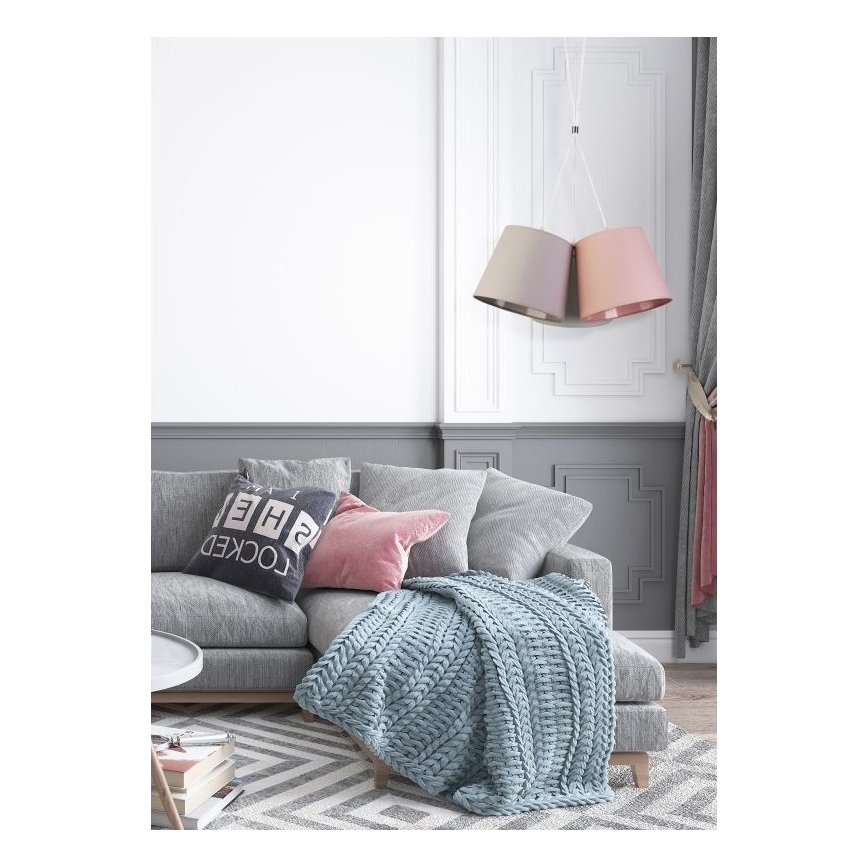 Duolla - Hanglamp aan koord ROSSA 1xE27/40W/230V