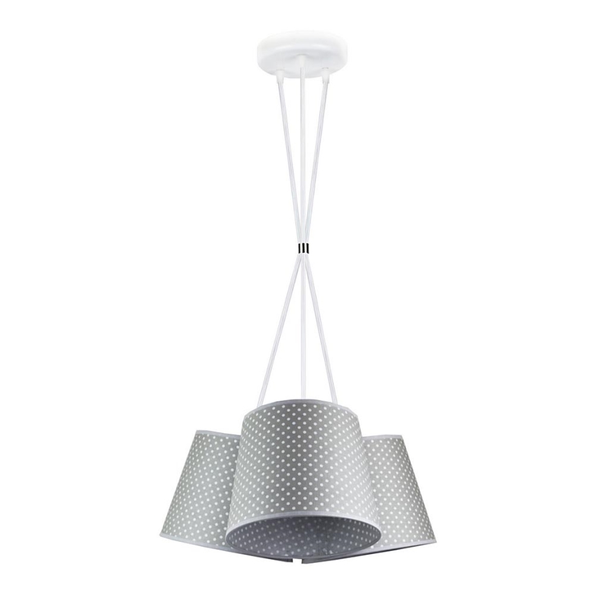 Duolla - Hanglamp met vaste pendel ROSSA 3xE27/40W/230V diameter 40 cm