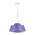 Duolla - Hanglamp met vaste pendel ROSSA 3xE27/40W/230V diameter 40 cm