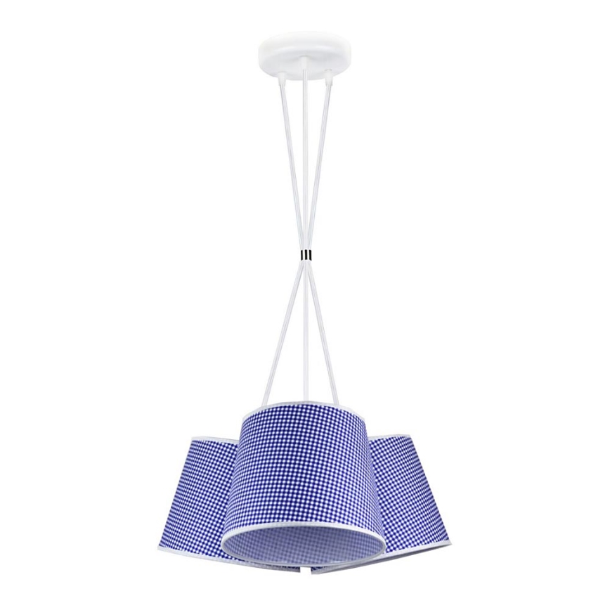 Duolla - Hanglamp met vaste pendel ROSSA 3xE27/40W/230V diameter 40 cm