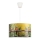 Duolla - Kinder hanglamp aan een koord PARROTS 1xE27/40W/230V diameter 35 cm
