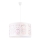 Duolla - Kinder hanglamp aan een koord PRINT M 1xE27/40W/230V diameter 35 cm dieren
