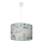 Duolla - Kinder hanglamp aan een koord TRAIN 1xE27/15W/230V diameter 35 cm
