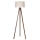 Duolla - Lampadaire 1xE27/60W/230V d. 44 cm crème/wenge
