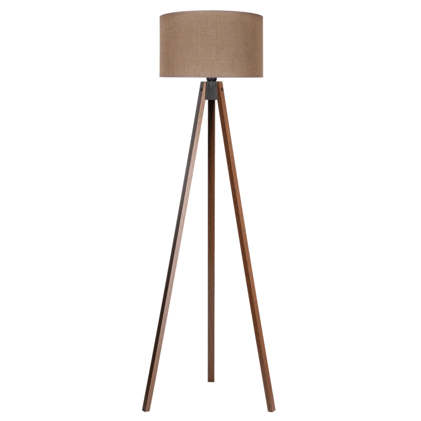 Duolla - Lampadaire 1xE27/60W/230V d. 44 cm marron/wenge