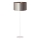 Duolla - Lampadaire CANNES 1xE27/15W/230V d. 45 cm argent/cuivre/blanc