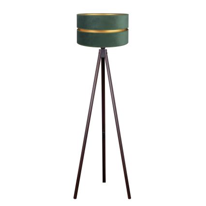 Duolla - Lampadaire DUO 1xE27/60W/230V d. 44 cm vert/wenge