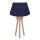Duolla - Lampe de table BOUCLE 1xE27/15W/230V d. 28 cm bleu/bois