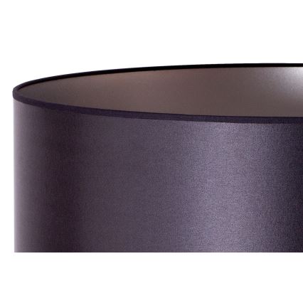 Duolla - Lampe de table CANNES 1xE14/15W/230V d. 20 cm noir/argent
