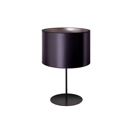 Duolla - Lampe de table CANNES 1xE14/15W/230V d. 20 cm noir/argent