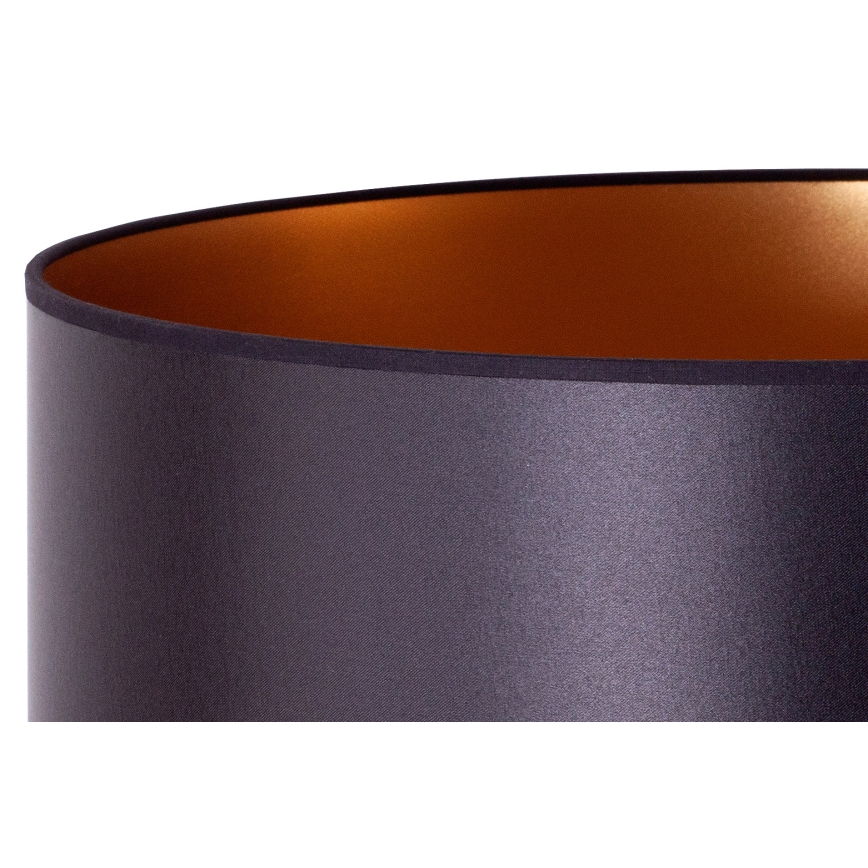 Duolla - Lampe de table CANNES 1xE14/15W/230V d. 20 cm noir/cuivre