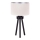 Duolla - Lampe de table LYON 1xE27/15W/230V d. 30 cm crème