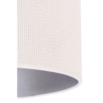 Duolla - Lampe de table LYON 1xE27/15W/230V d. 30 cm crème