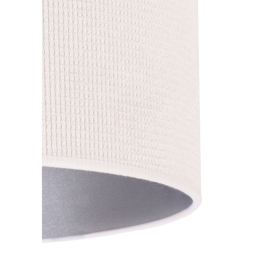 Duolla - Lampe de table LYON 1xE27/15W/230V d. 30 cm crème