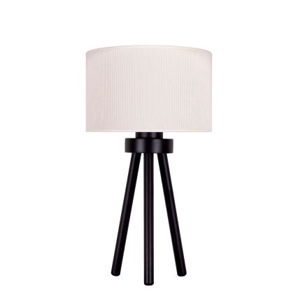 Duolla - Lampe de table LYON 1xE27/15W/230V d. 30 cm crème