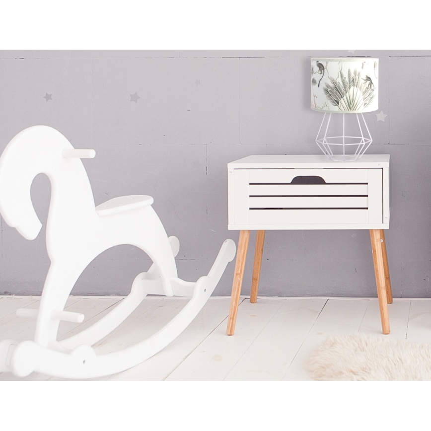 Duolla - Lampe de table MONKEYS 1xE27/15W/230V d. 17,4 cm