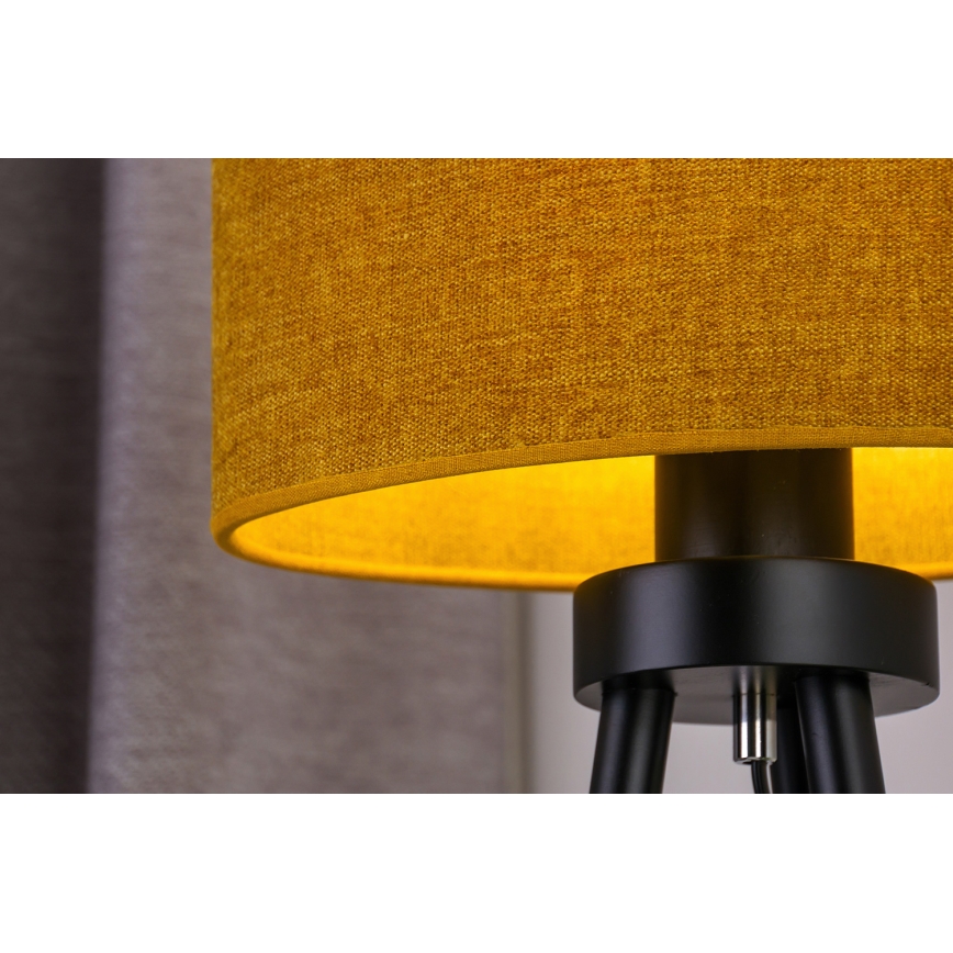 Duolla - Lampe de table OVAL 1xE27/15W/230V d. 30 cm marron