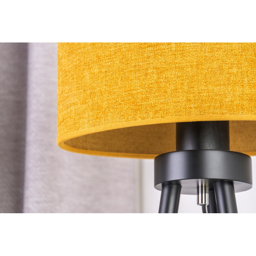Duolla - Lampe de table OVAL 1xE27/15W/230V d. 30 cm marron
