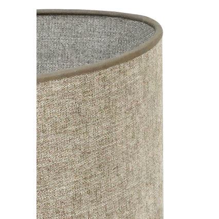 Duolla - Lampe de table OVAL 1xE27/15W/230V d. 30 cm marron