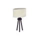 Duolla - Lampe de table OVAL 1xE27/15W/230V gris