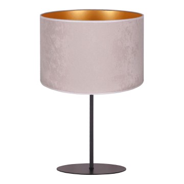 Duolla - Lampe de table ROLLER 1xE14/15W/230V d. 20 cm gris/doré