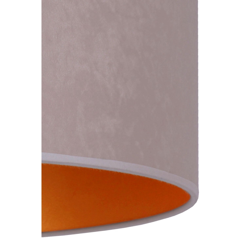 Duolla - Lampe de table ROLLER 1xE14/15W/230V d. 20 cm gris/doré