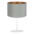 Duolla - Lampe de table ROLLER 1xE14/15W/230V d. 20 cm vert clair/doré