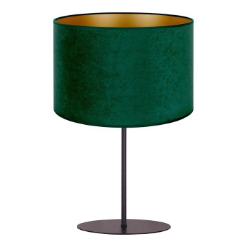 Duolla - Lampe de table ROLLER 1xE14/15W/230V d. 20 cm vert foncé/doré