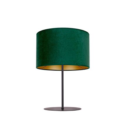 Duolla - Lampe de table ROLLER 1xE14/15W/230V d. 20 cm vert foncé/doré