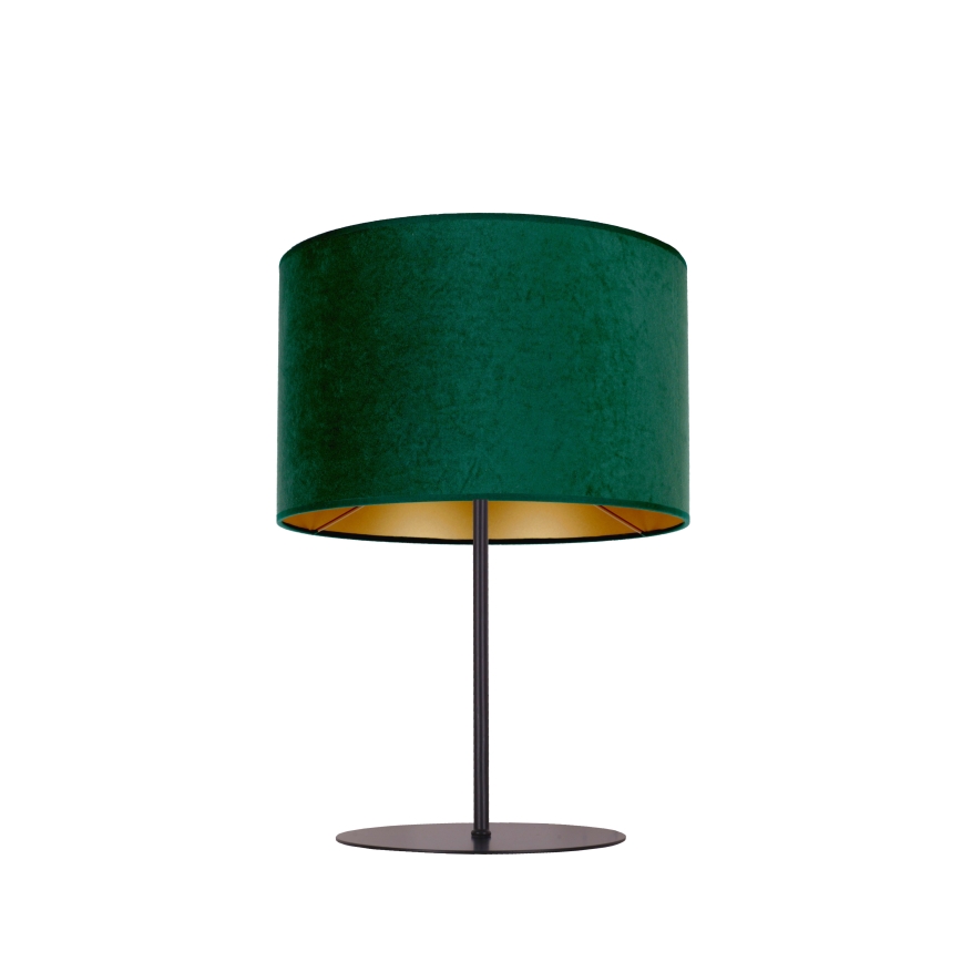 Duolla - Lampe de table ROLLER 1xE14/15W/230V d. 20 cm vert foncé/doré