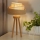 Duolla - Lampe de table YUTE TRIO 1xE27/15W/230V d. 25 cm marron/gris/beige