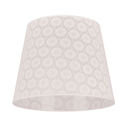 Duolla - Lampenkap voor kroonluchter CLASSIC L E27 Ø 38 cm wit