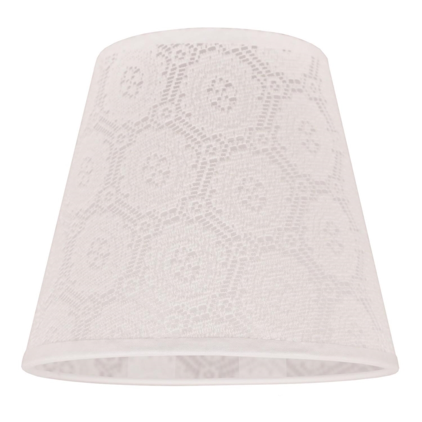 Duolla - Lampenkap voor bureaulamp SOFIA XS E14 pr. 18,5 cm wit