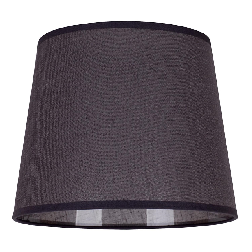 Duolla - Lampenkap voor tafellamp CLASSIC M E27 diameter 24 cm antraciet